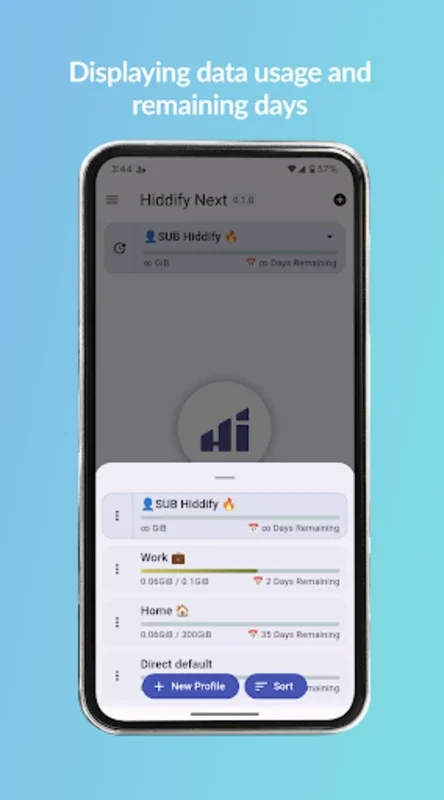 Hiddify Next (Preview) for Android - Enhance Privacy