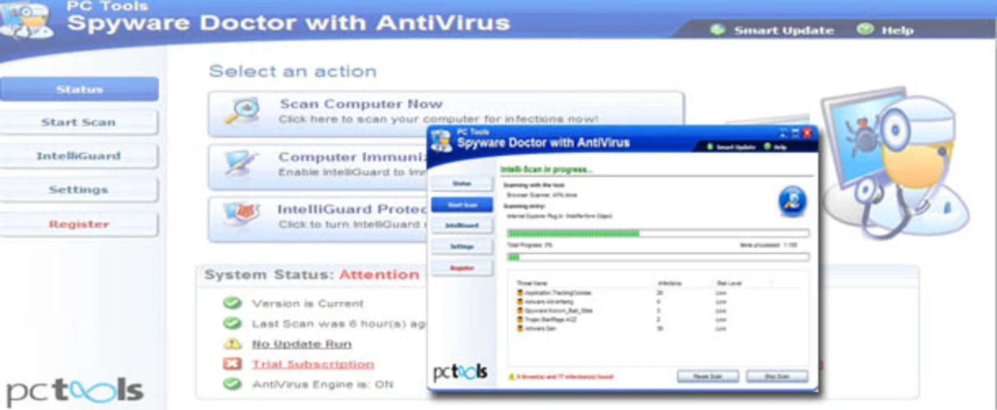 Spyware Doctor + Antivirus for Windows: Comprehensive Protection