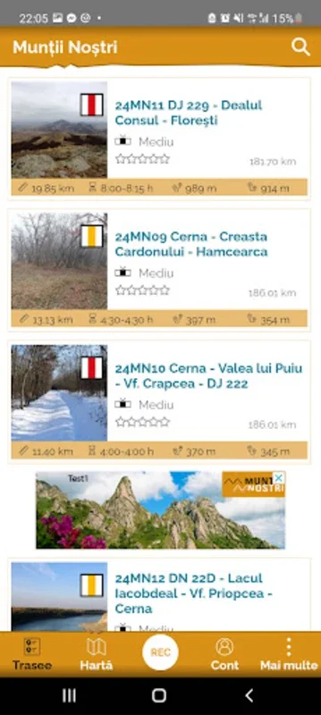 Munţii Noştri for Android: Enhance Your Mountain Adventures