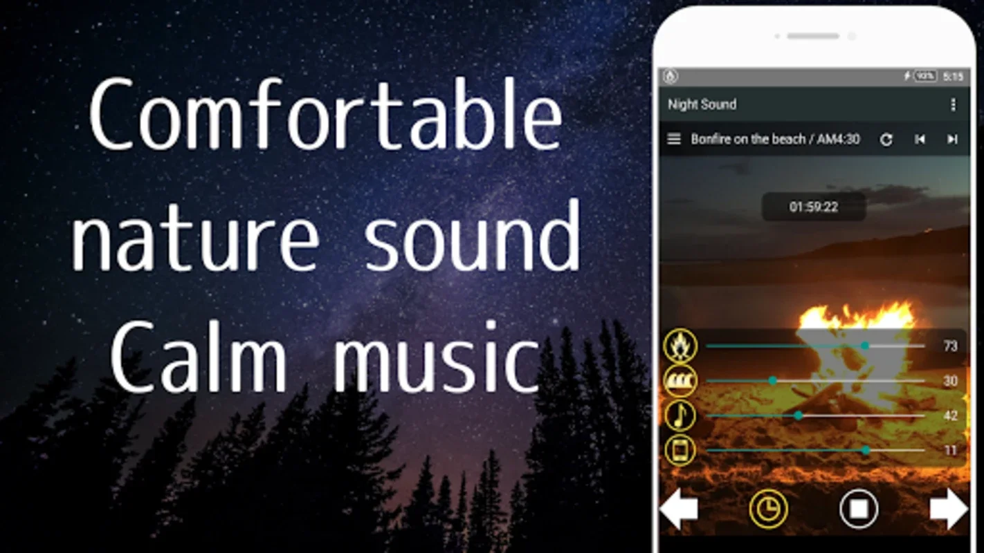 NightSound for Android - Relax with Nature Sounds