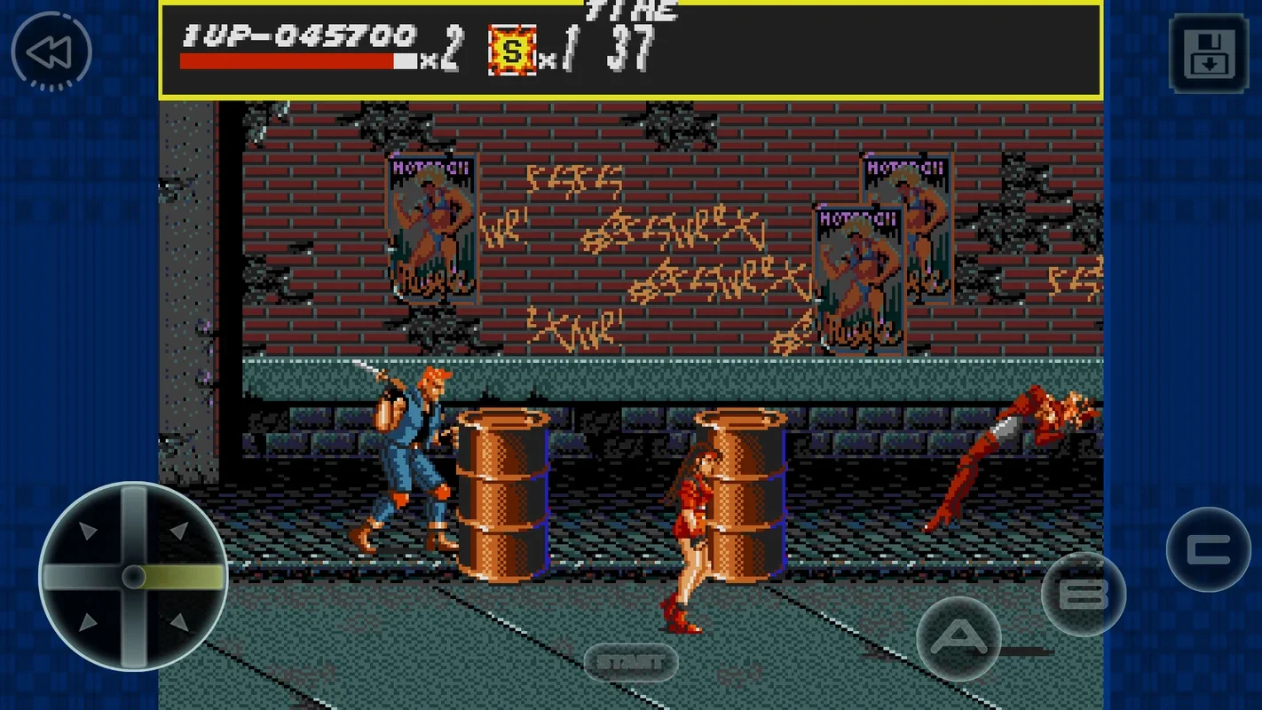 Streets of Rage Classic for Android - Action-Packed Brawler