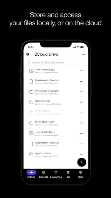 ZCloud for Android - Secure Cloud Storage Solution