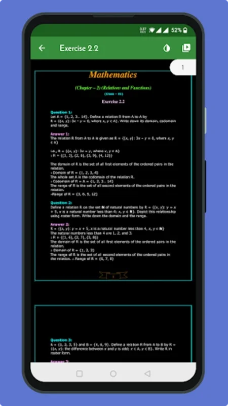 Class 11 Maths NCERT Solutions for Android - Master Math