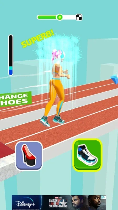 Shoe Race for Android - No Downloading Needed