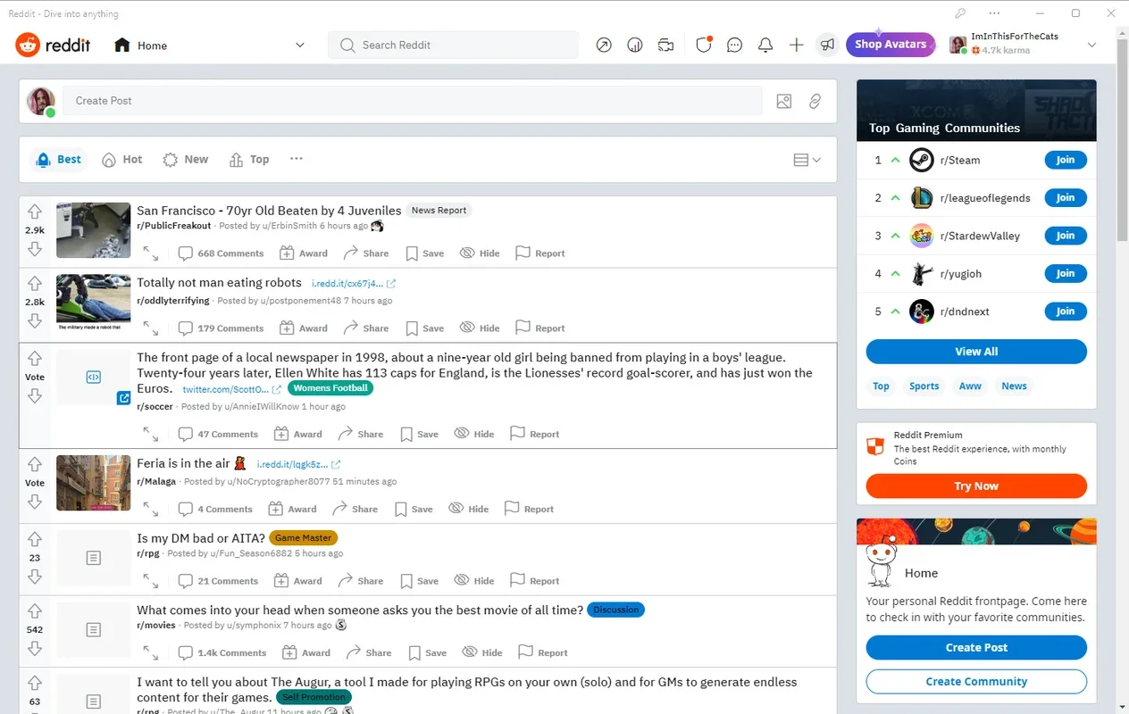 Reddit for Windows - An Official Client