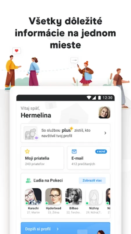 Pokec for Android - Connect with New People in Slovakia
