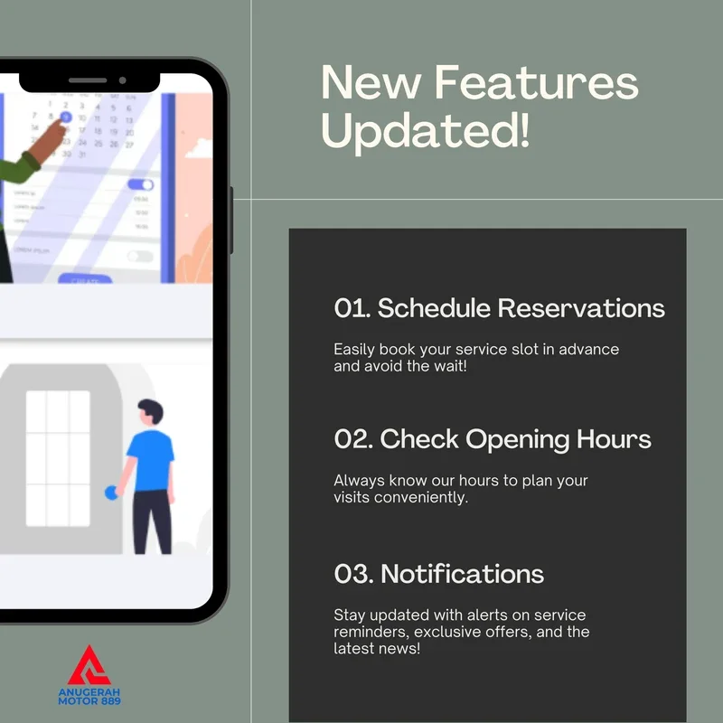 Anugerah Motor 889 for Android - Manage Vehicle Services Easily
