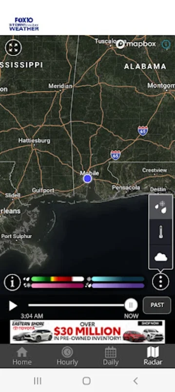 FOX10Weather for Android: Advanced Weather Tracking