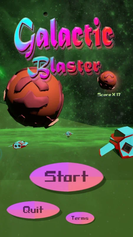 Galactic Blaster 3D for Android - Blast Through the Cosmos