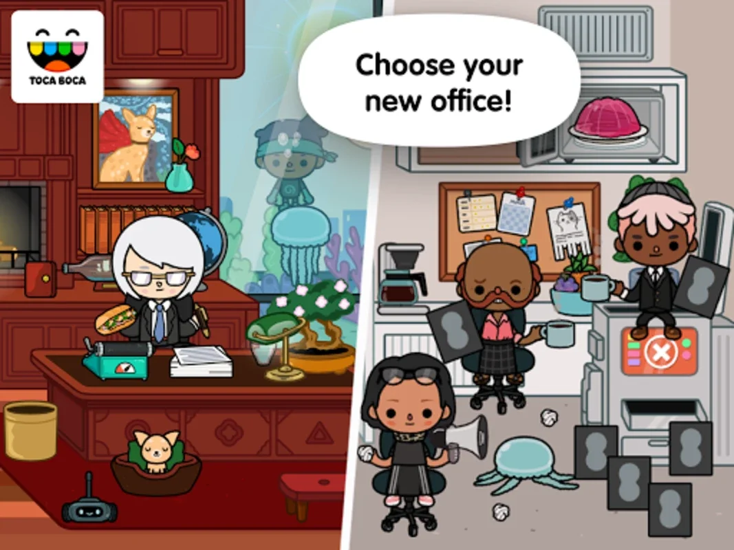 Toca Life: Office for Android - Engaging Virtual Experience