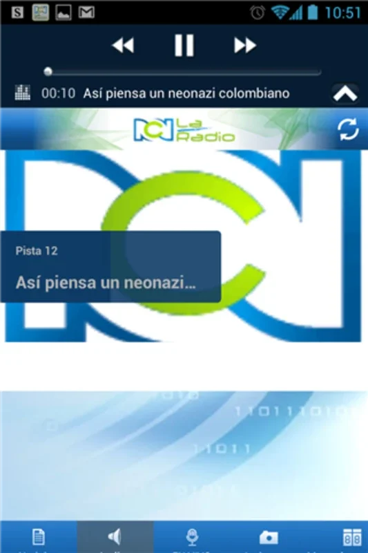 RCN La Radio for Android - Rich Radio Experience