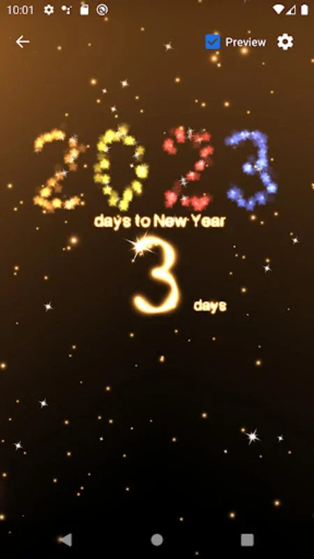 New Years Countdown 2019 for Android: Festive 3D Experience