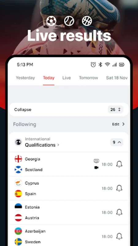 Superscore for Android - Stay Updated with Live Sports