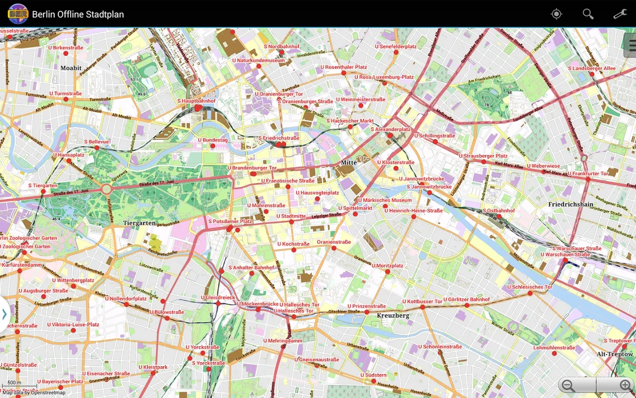 Berlin Map for Android - Seamless Navigation in Berlin