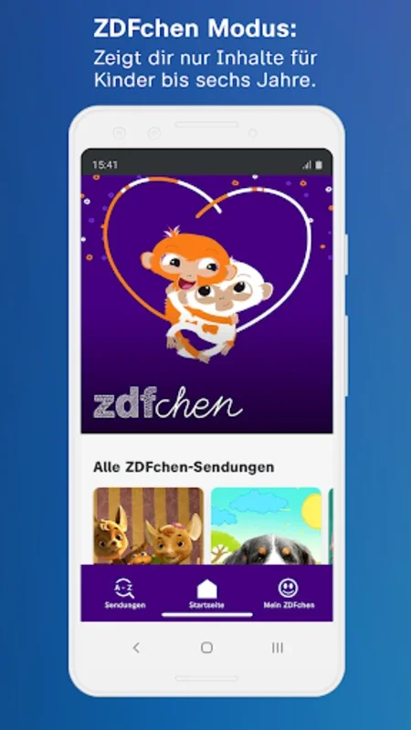 ZDFtivi for Android: Rich Content & Offline Viewing