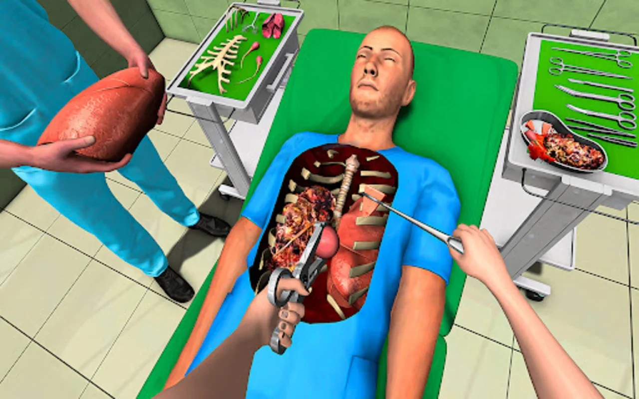 The Surgeon Simulator for Android: Realistic Surgical Challenges