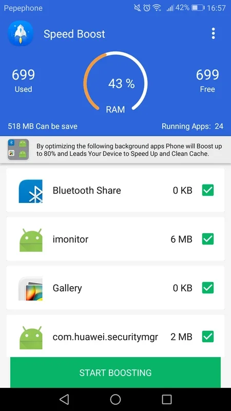 Clean My Android for Android - Memory Optimization