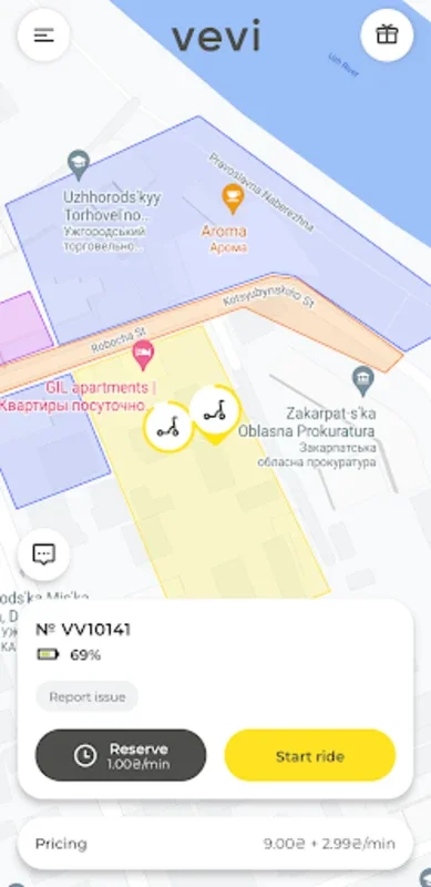 VEVI for Android - Convenient Urban Travel