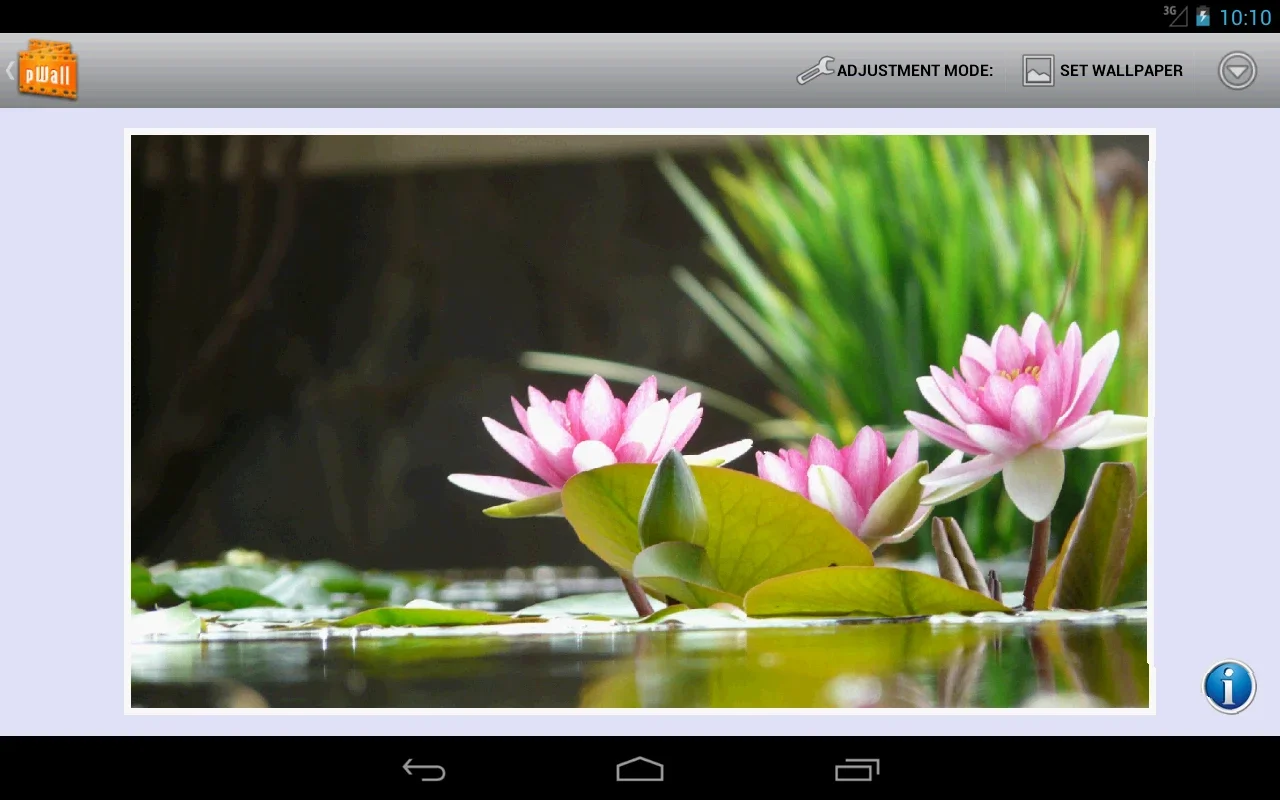 pWall Demo for Android - Customize Your Wallpaper Easily