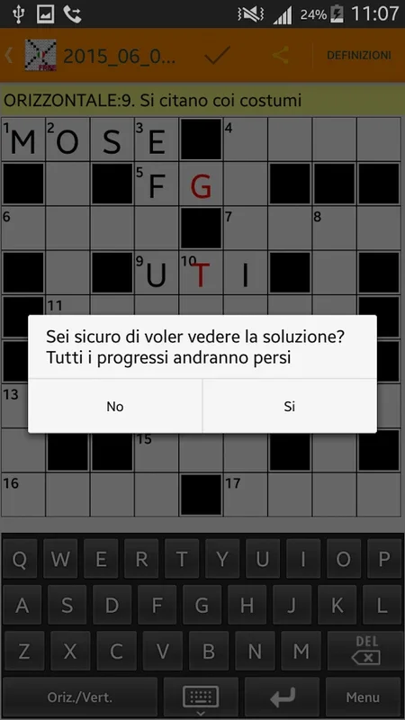 Cruciverba in Italiano Gratis for Android - No Downloading Required