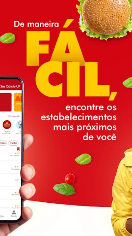 Delivery On - Sua fome OFF for Android: Fast Local Delivery