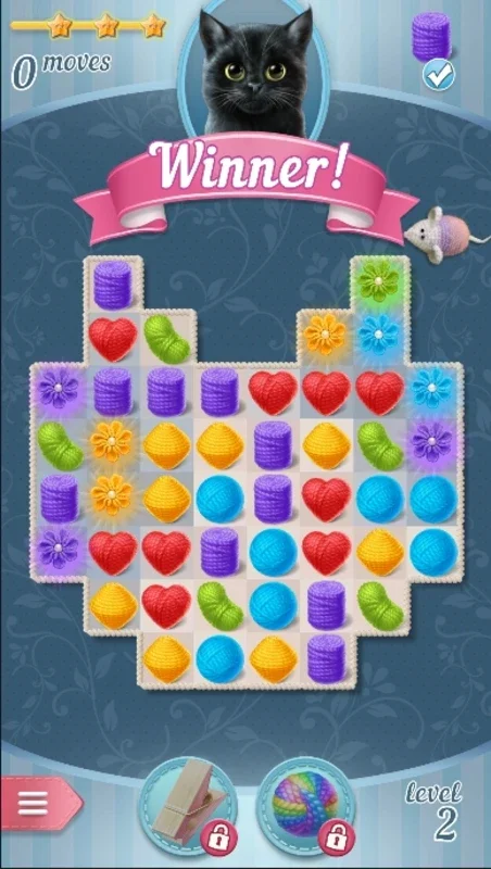 Knittens: Sweet Match 3 Puzzles & Adorable Kittens for Android