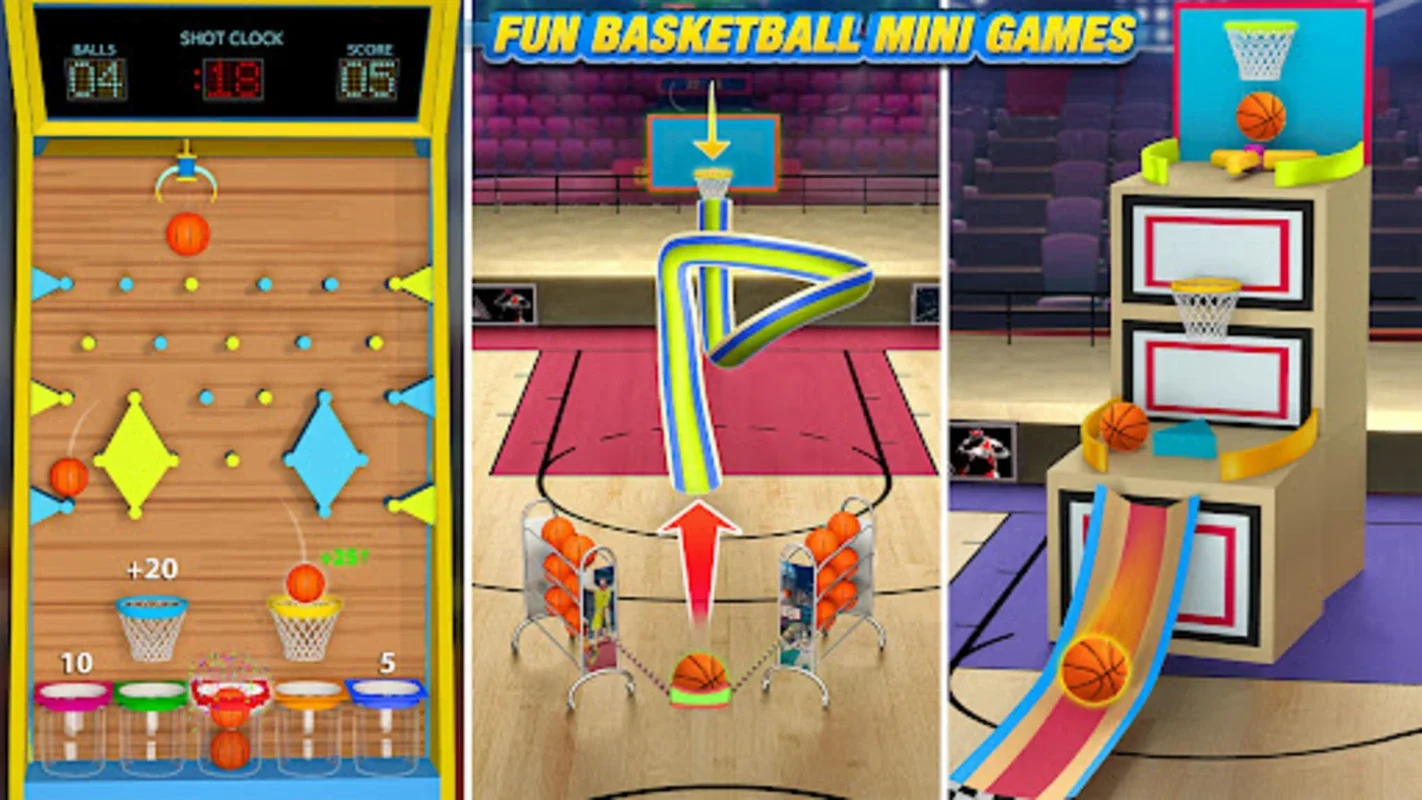 Dunk Smash: Basketball Games for Android - Intense 1v1 Offline Battles