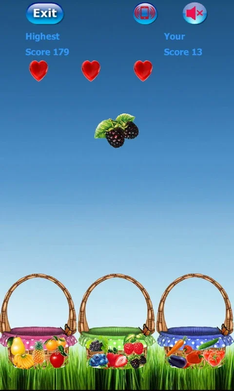 Bucket Fruit 2 for Android - Challenging Fruit Sorting