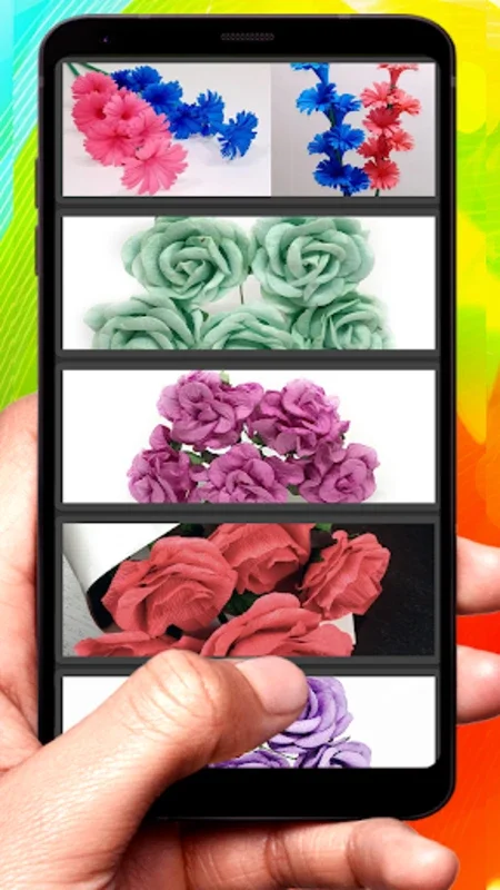 DIY Paper Flowers Idea for Android: Unleash Creativity Offline