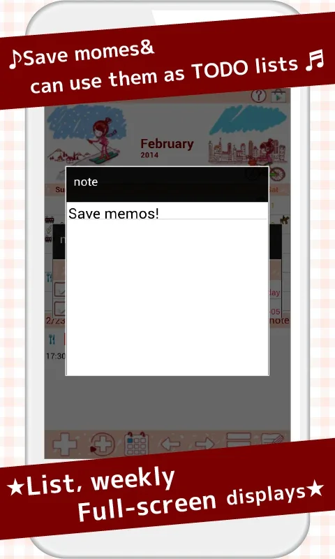 Cute Calendar Free for Android: Personalized Scheduling