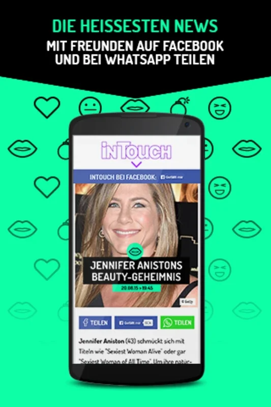 InTouch for Android: Stay Updated with Celeb News