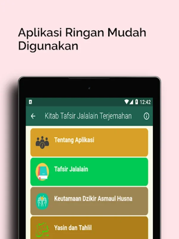 Tafsir Jalalain Terjemahan for Android - Enrich Your Islamic Learning