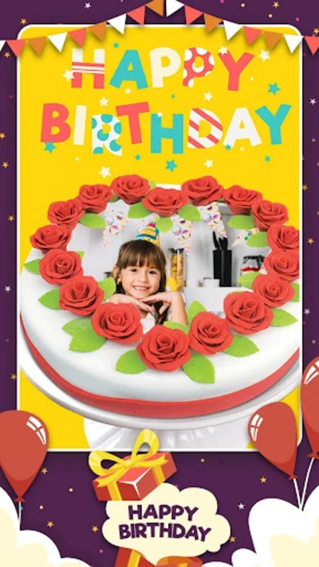 Photo On Birthday Cake for Android - Create Personalized Cakes Easily