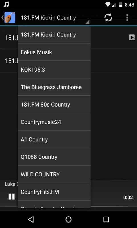 Live Radio Country for Android - Enjoy the Best Country Music