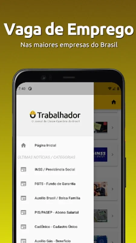 O Trabalhador for Android: Labor Rights and Benefits Guide