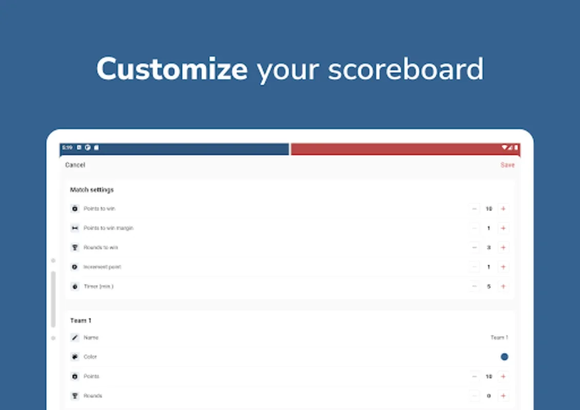 Scoreboard for Android: Effortless Scorekeeping