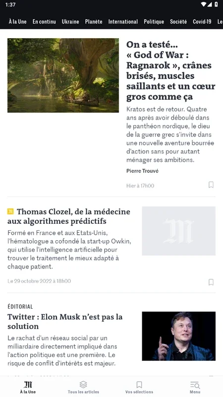 Le Monde for Android - Stay Informed with Global News