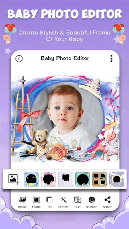 Baby Pics - Baby Photo Editor for Android: Capture Growth