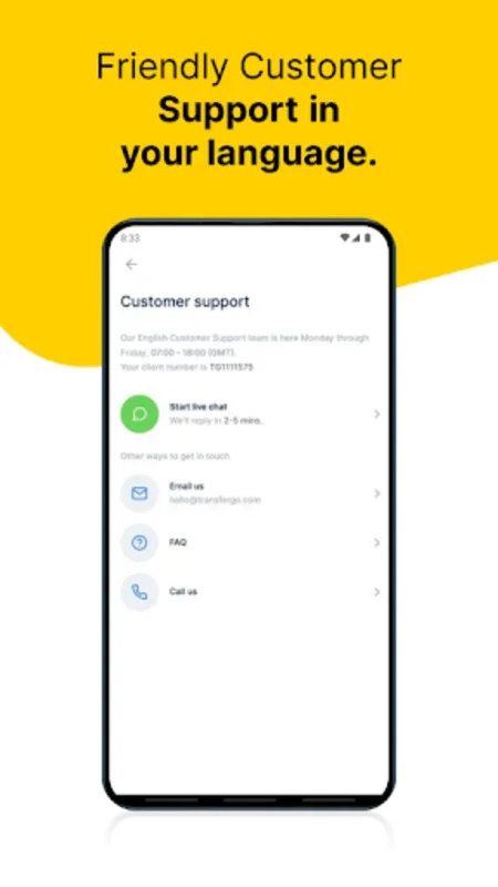 TransferGo for Android - Seamless International Money Transfers