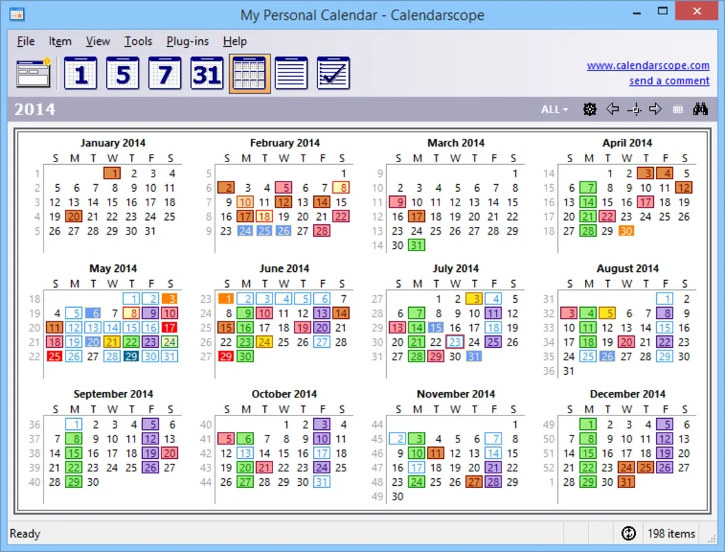 Calendarscope for Windows - Efficient Time Management