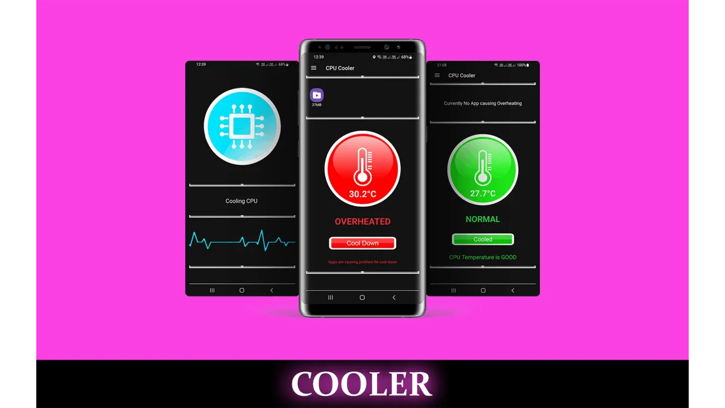 Phone Booster, Cleaner, CPU Cooler & Battery Saver for Android - Optimize Your Phone