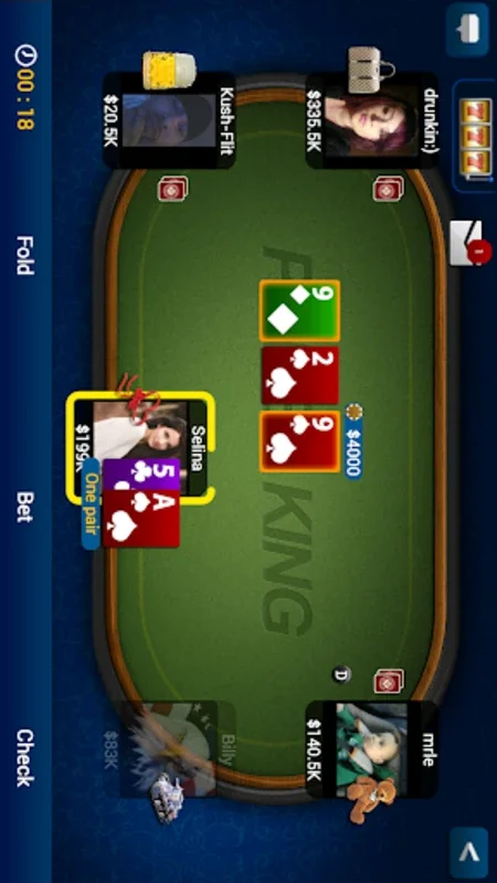 PokerKinG Pro for Android - Enjoy Poker Online