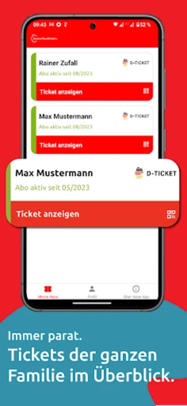 Deutschlandticket.de App for Android - Manage Your Travel Easily