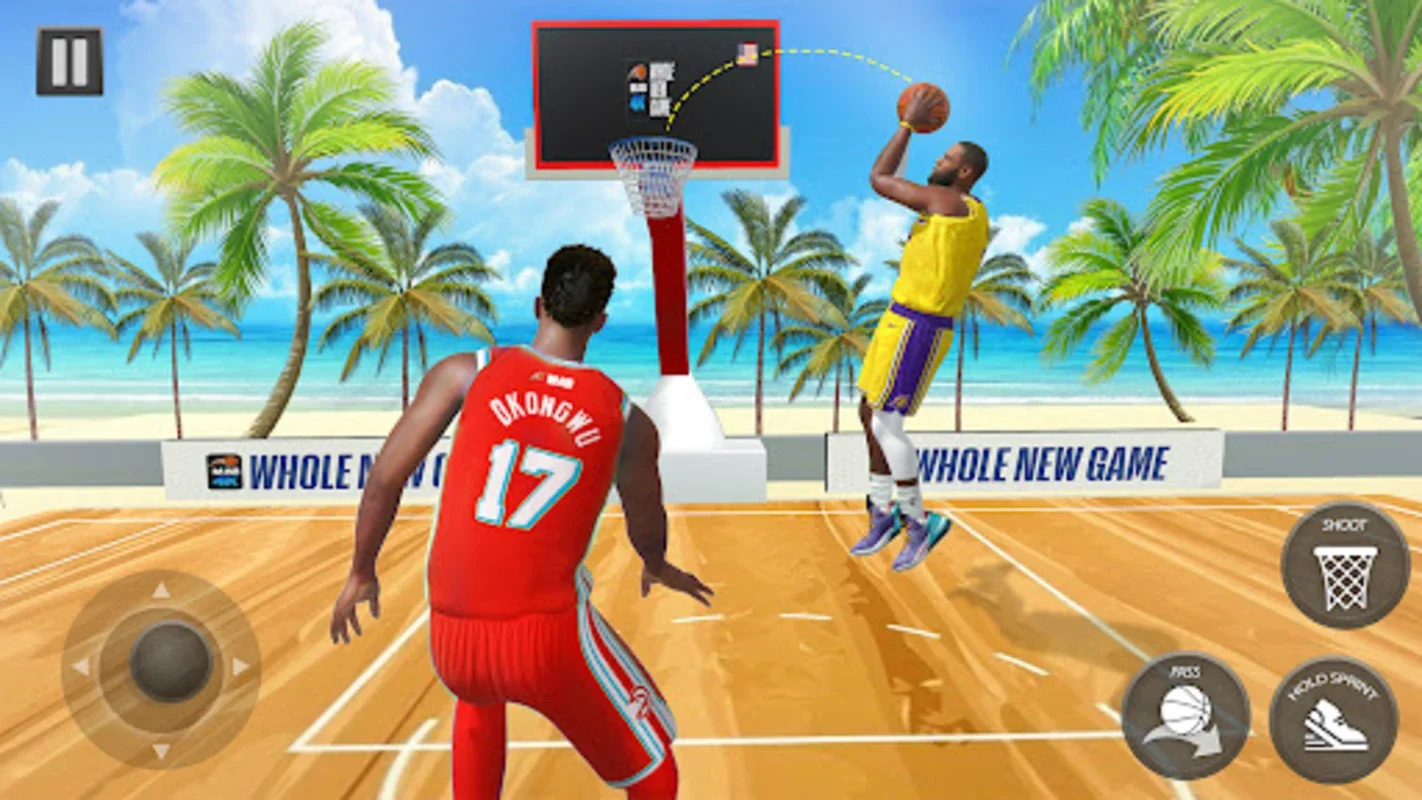 Basket Battle-Dodge & Score Points for Android - No Downloading Required