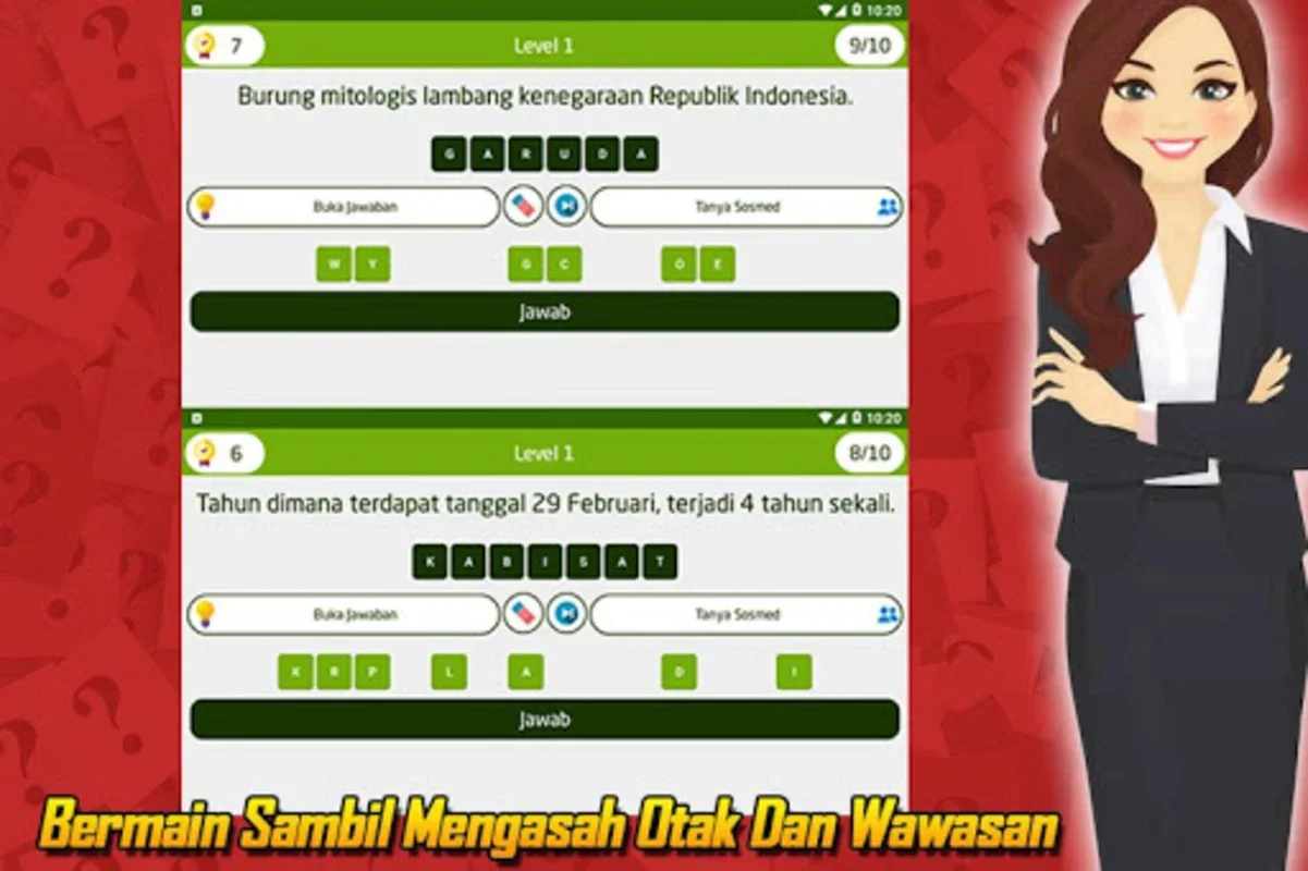 Asah Otak Game for Android: Enhance Vocabulary