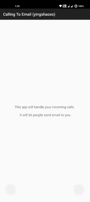 Calling To Email (yingshaoxo) for Android - Automated Email Sender