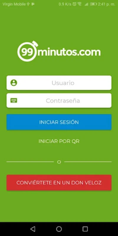 99 minutos Repartidor for Android - Flexible Delivery App