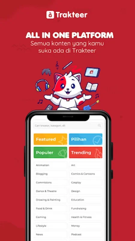 Trakteer for Android - Connect with Creators and Exclusive Content