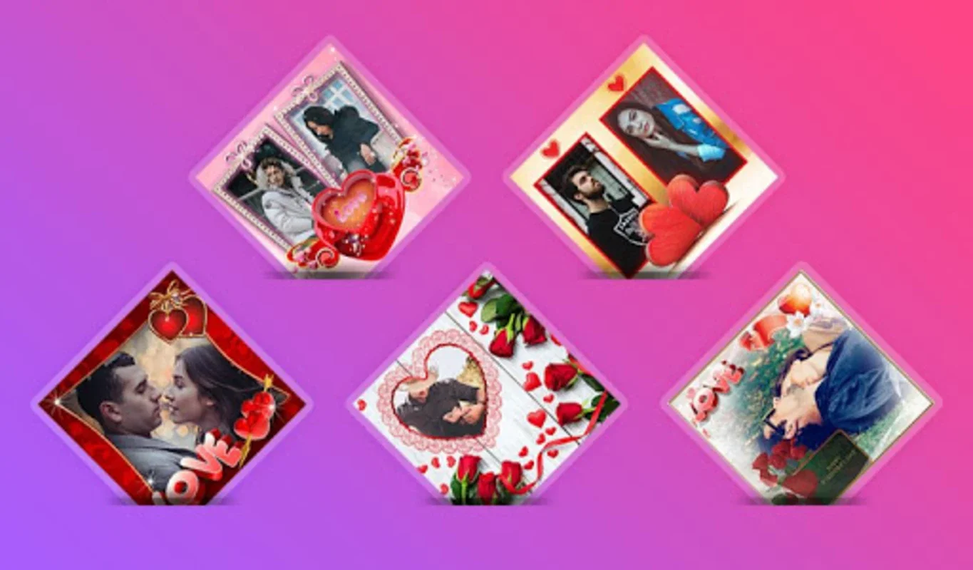 Love Collage, Love Photo Frame for Android - Express Your Love