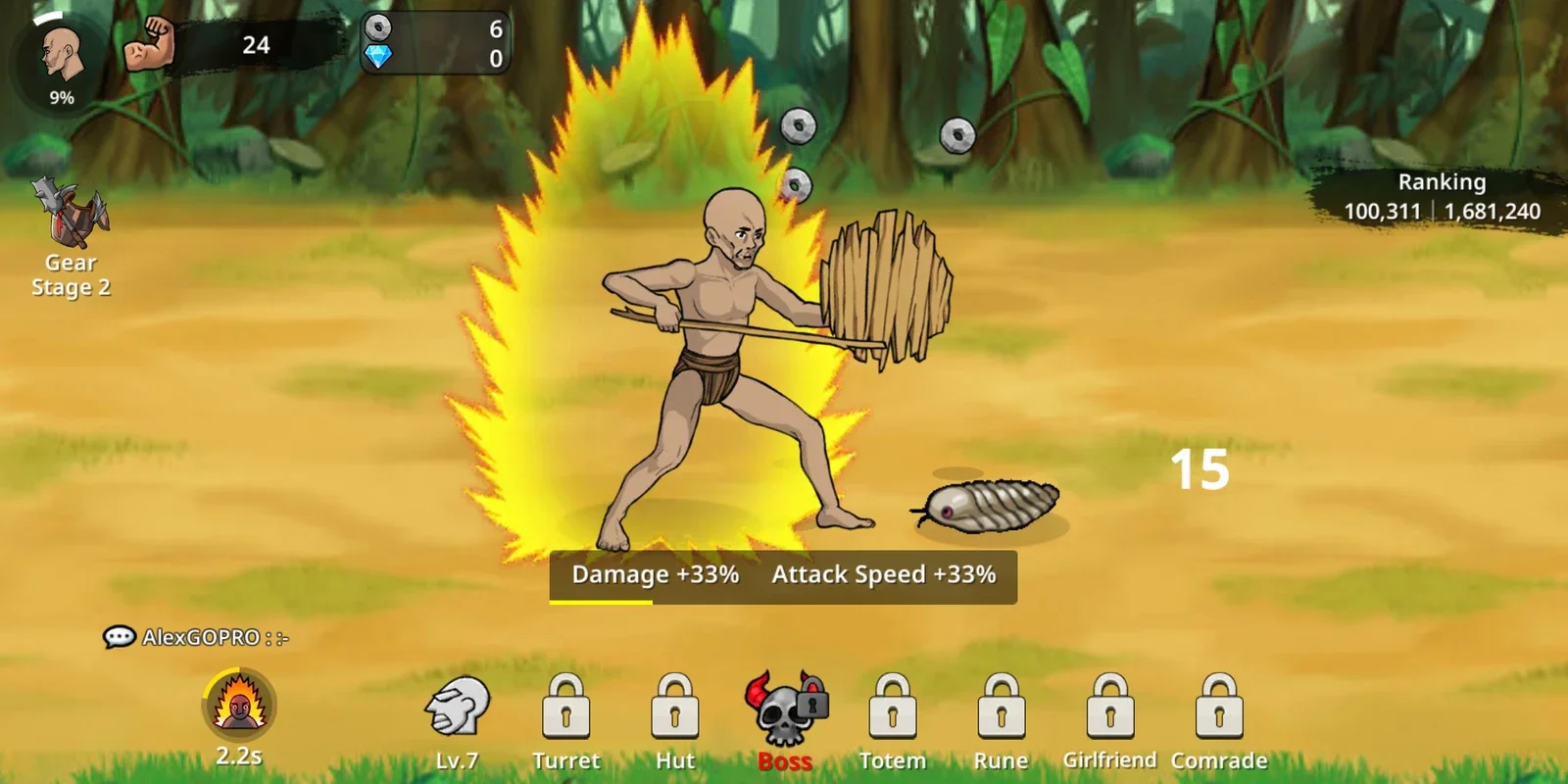 Primitive Brothers for Android: Engaging Experience